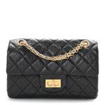 Aged Calfskin Quilted 2.55 Reissue 225 Flap Black - Image 4