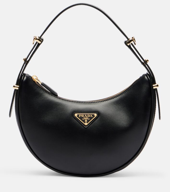 Arqué Small leather shoulder bag1