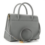 Grained Calfskin Large St. Honore Tote Grey Stone - Image 5