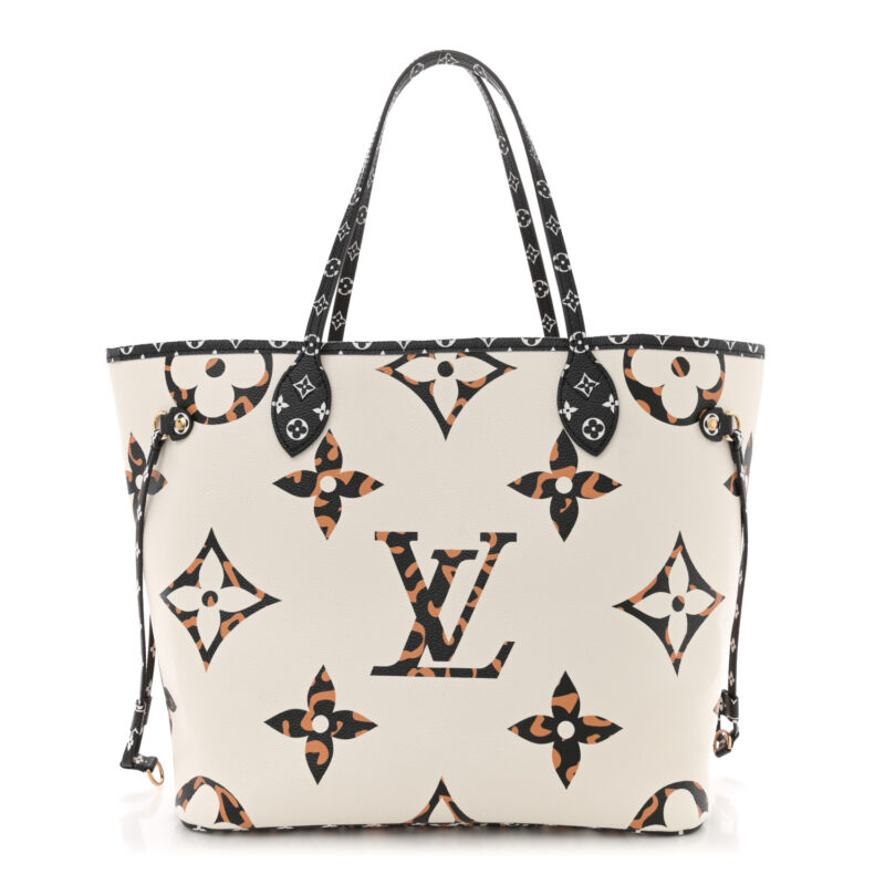 Louis Vuitton Monogram Giant Jungle Neverfull MM Ivory11