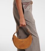 Prada Arqué suede shoulder bag - Image 6