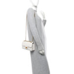 Aged Calfskin Chevron Quilted 2.55 Reissue Mini Flap White - Image 2
