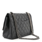 Aged Calfskin Quilted 2.55 Reissue 226 Flap Grey - Image 11