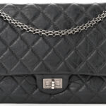 Aged Calfskin Quilted 2.55 Reissue 226 Flap Grey - Image 7