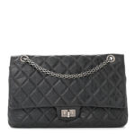 Aged Calfskin Quilted 2.55 Reissue 226 Flap Grey