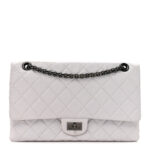 Aged Calfskin Quilted 2.55 Reissue 226 Flap White