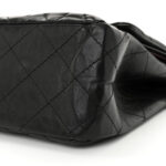 Aged Calfskin Quilted 2.55 Reissue 227 Flap Black - Image 8