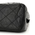 Aged Calfskin Quilted 2.55 Reissue 227 Flap Black - Image 9