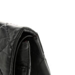 Aged Calfskin Quilted 2.55 Reissue 227 Flap Black - Image 12
