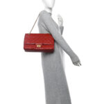 Aged Calfskin Quilted 2.55 Reissue 227 Flap Red - Image 2