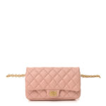 Aged Calfskin Quilted 2.55 Reissue Flap Belt Bag Pink - Image 9