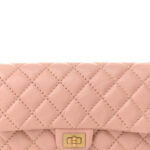 Aged Calfskin Quilted 2.55 Reissue Flap Belt Bag Pink - Image 7