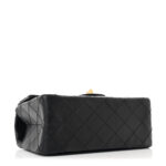 Aged Calfskin Quilted 2.55 Reissue Mini Flap Black - Image 10