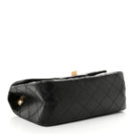 Aged Calfskin Quilted 2.55 Reissue Mini Flap Black - Image 4