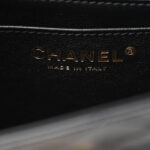 Aged Calfskin Quilted 2.55 Reissue Mini Flap Black - Image 3