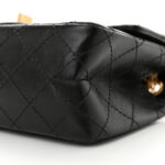 Aged Calfskin Quilted 2.55 Reissue Mini Flap Black - Image 10
