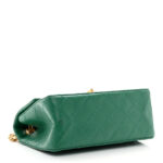 Aged Calfskin Quilted 2.55 Reissue Mini Flap Green - Image 10