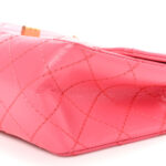 Aged Calfskin Quilted 2.55 Reissue Mini Flap Pink - Image 3