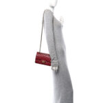 Aged Calfskin Quilted 2.55 Reissue Mini Flap Red - Image 2