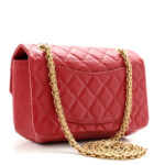 Aged Calfskin Quilted 2.55 Reissue Mini Flap Red - Image 12