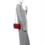 Aged Calfskin Quilted 2.55 Reissue Mini Flap Red - Image 2