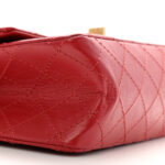 Aged Calfskin Quilted 2.55 Reissue Mini Flap Red - Image 8