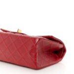 Aged Calfskin Quilted 2.55 Reissue Mini Flap Red - Image 10