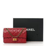 Aged Calfskin Quilted 2.55 Reissue Mini Flap Red - Image 11
