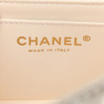 Aged Calfskin Quilted 2.55 Reissue Mini Flap White - Image 9