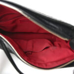 Aged Calfskin Quilted Medium Gabrielle Hobo Black - Image 5