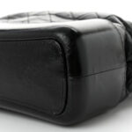 Aged Calfskin Quilted Medium Gabrielle Hobo Black - Image 10