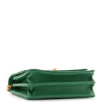 Aged Calfskin Quilted Mini Reissue Wallet On Chain WOC Green - Image 4