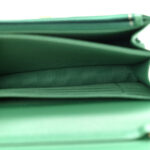 Aged Calfskin Quilted Mini Reissue Wallet On Chain WOC Green - Image 5