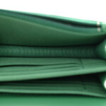 Aged Calfskin Quilted Mini Reissue Wallet On Chain WOC Green - Image 6