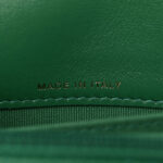 Aged Calfskin Quilted Mini Reissue Wallet On Chain WOC Green - Image 8