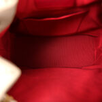 Aged Calfskin Quilted Small Gabrielle Backpack Beige - Image 12