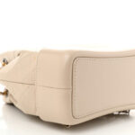 Aged Calfskin Quilted Small Gabrielle Backpack Beige - Image 5