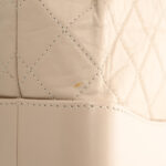 Aged Calfskin Quilted Small Gabrielle Backpack Beige - Image 8