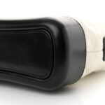 Aged Calfskin Quilted Small Gabrielle Hobo Black White - Image 10