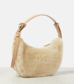 Arqué shearling shoulder bag - Image 5