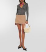 Arqué shearling shoulder bag - Image 6