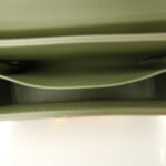 Box Calfskin 30 Montaigne Box Bag Mint Green - Image 5