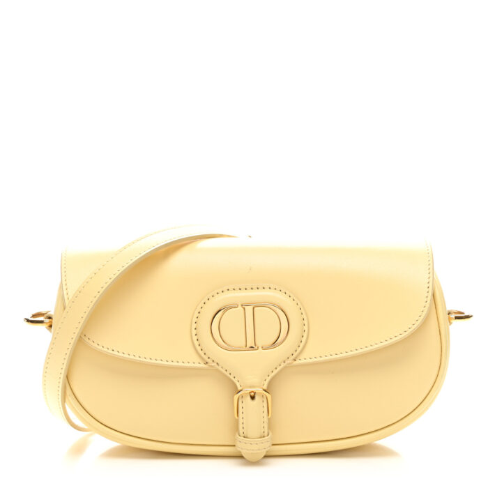 Box Calfskin East West Bobby Bag Soft Yellow - Image 1