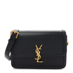 Box Calfskin Monogram Medium Solferino Satchel Deep Marine
