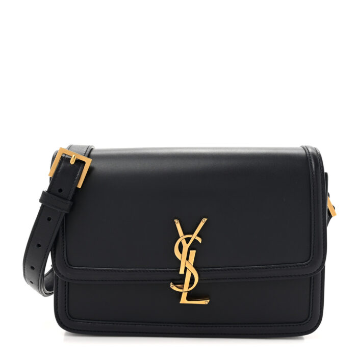 Box Calfskin Monogram Medium Solferino Satchel Deep Marine - Image 1