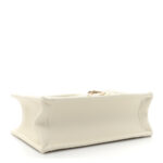 Calfksin Macrocannage Mini Book Tote White - Image 13