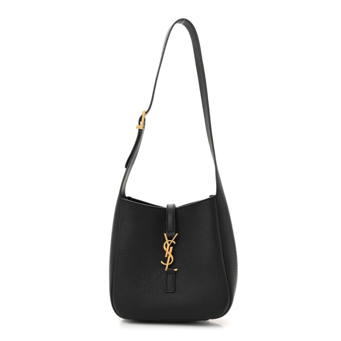 Calfskin Baby Le 5 A 7 Supple Hobo Black - Image 1