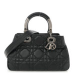 Calfskin Cannage Medium The Lady 95.22 Black - Image 11