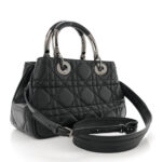 Calfskin Cannage Medium The Lady 95.22 Black - Image 3