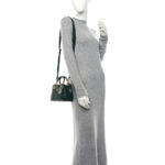 Calfskin Cannage Mini The Lady 95.22 Dark Green - Image 2
